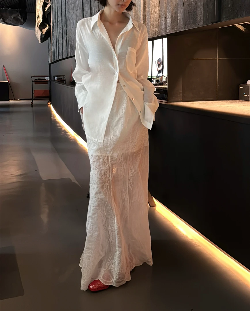 【Miss Li】Simple夏季立体裁剪气质优雅半身裙