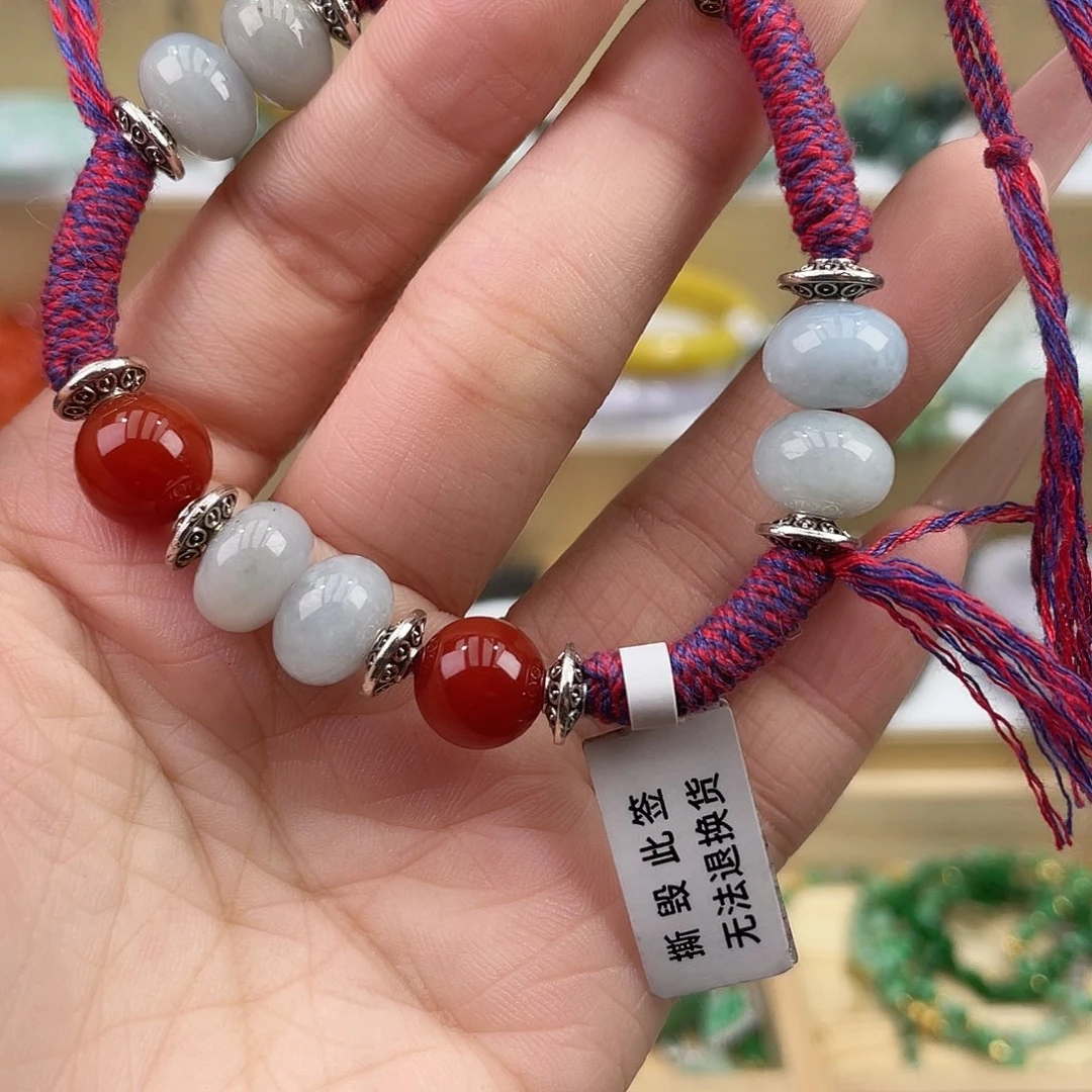 翡翠未镶嵌手链手链
