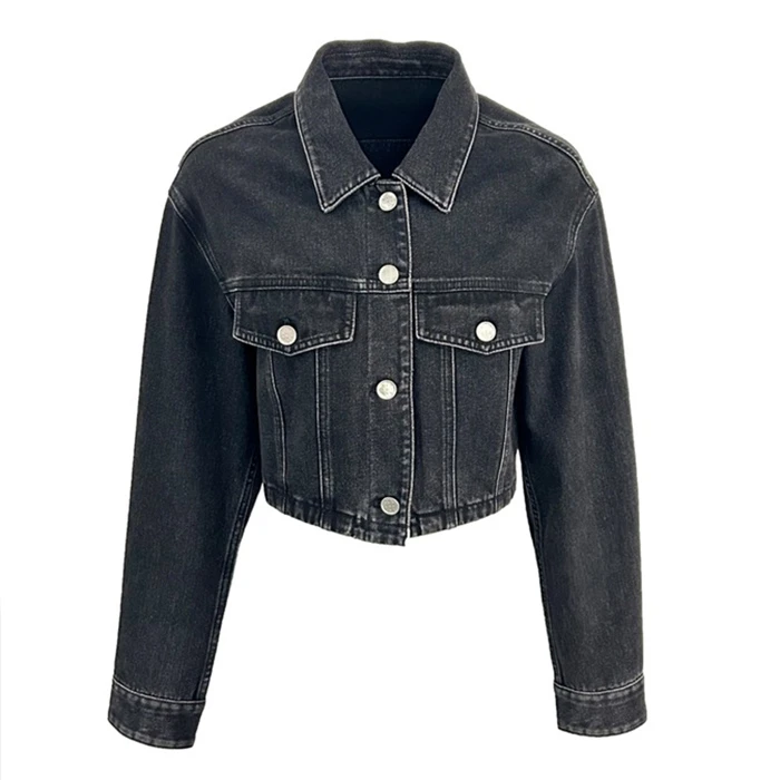 【达人专属】水洗丹宁牛仔夹克外套N1609