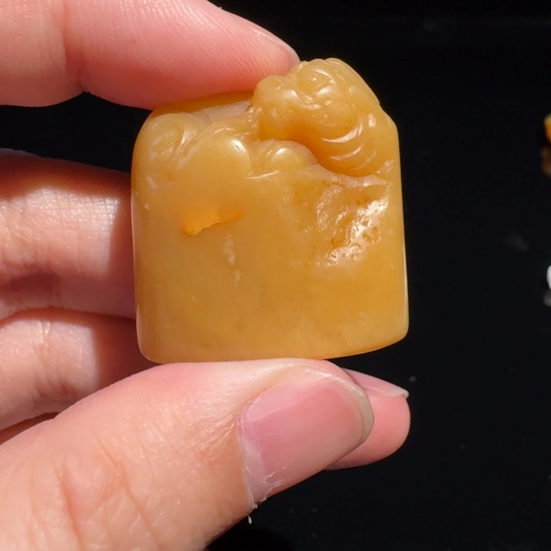 印石寿山石田黄印章