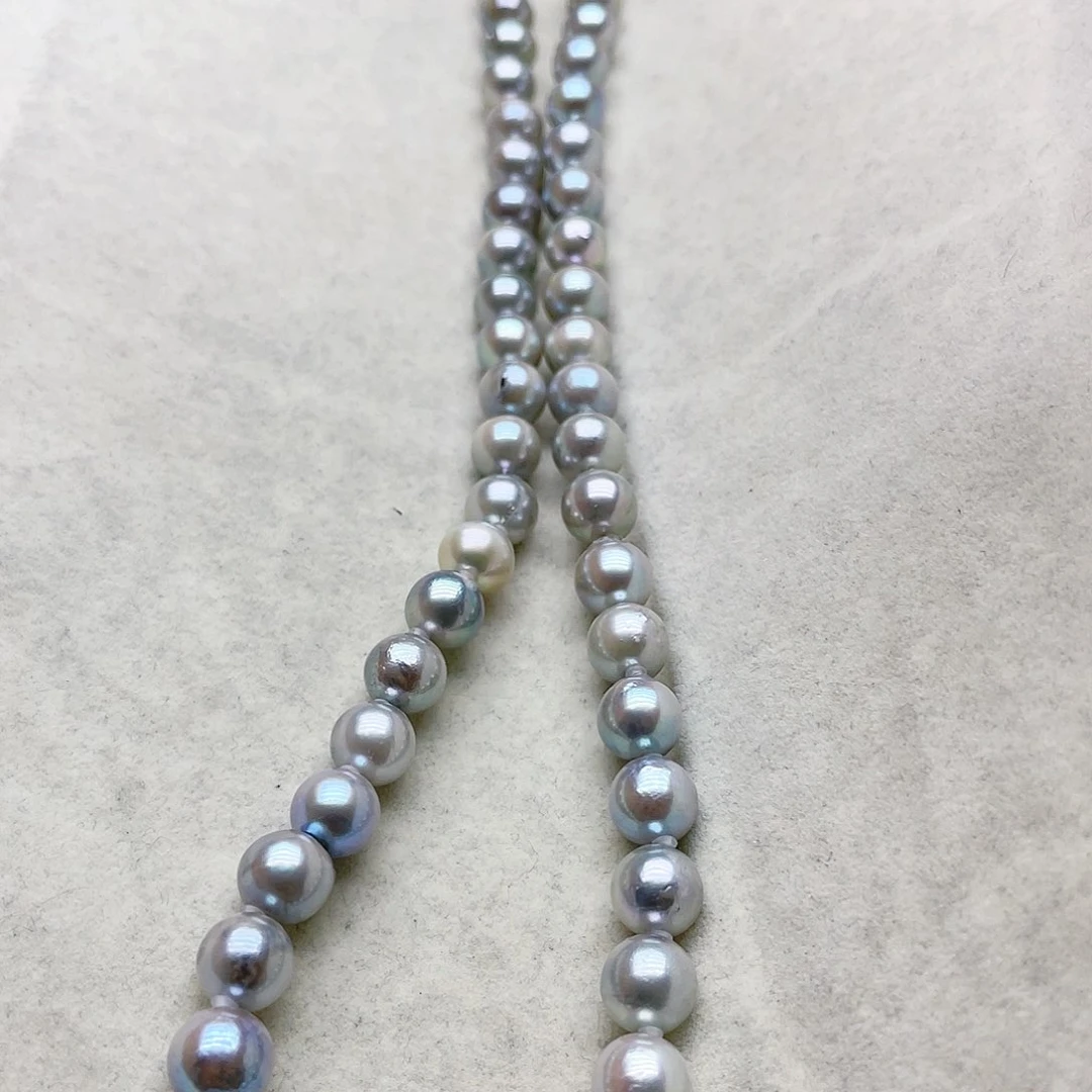 海水珍珠颈饰银S925镶嵌