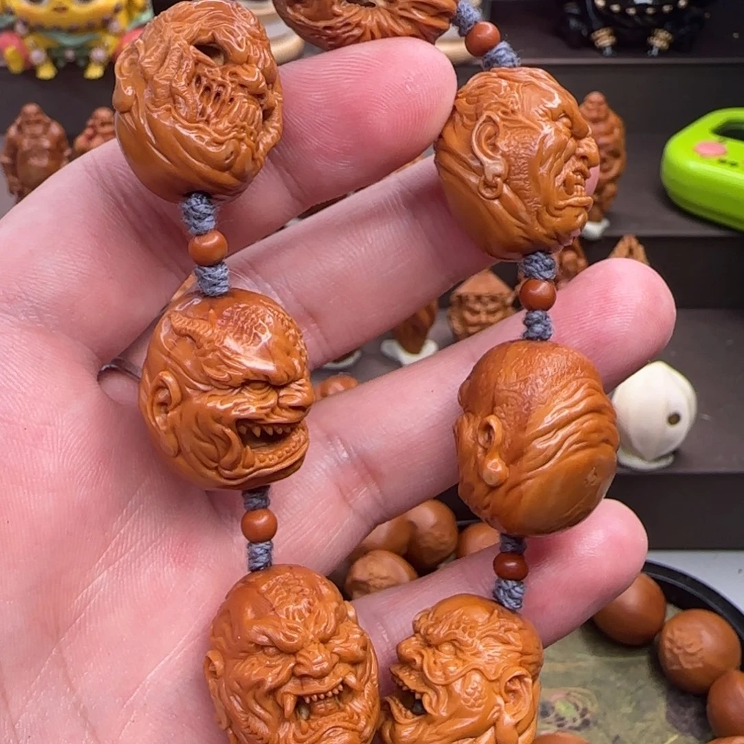 橄榄核手串/手链?*龍山鬼六道尾款