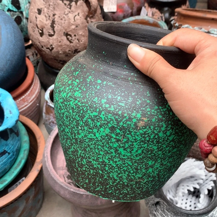 【闪购商品】粗糙盆默认打孔高18口11