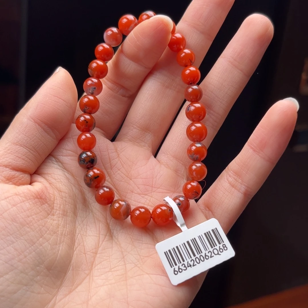 未镶嵌手串南红玛瑙