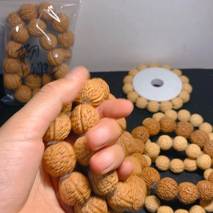 ༺***༻桃核吊坠桃核手串