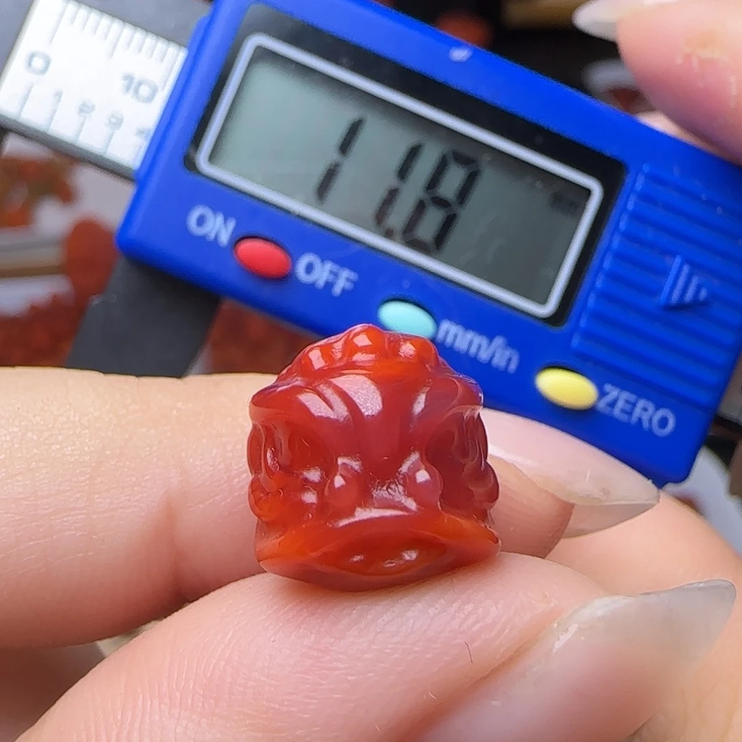 南红玛瑙未镶嵌吊坠(不含链)