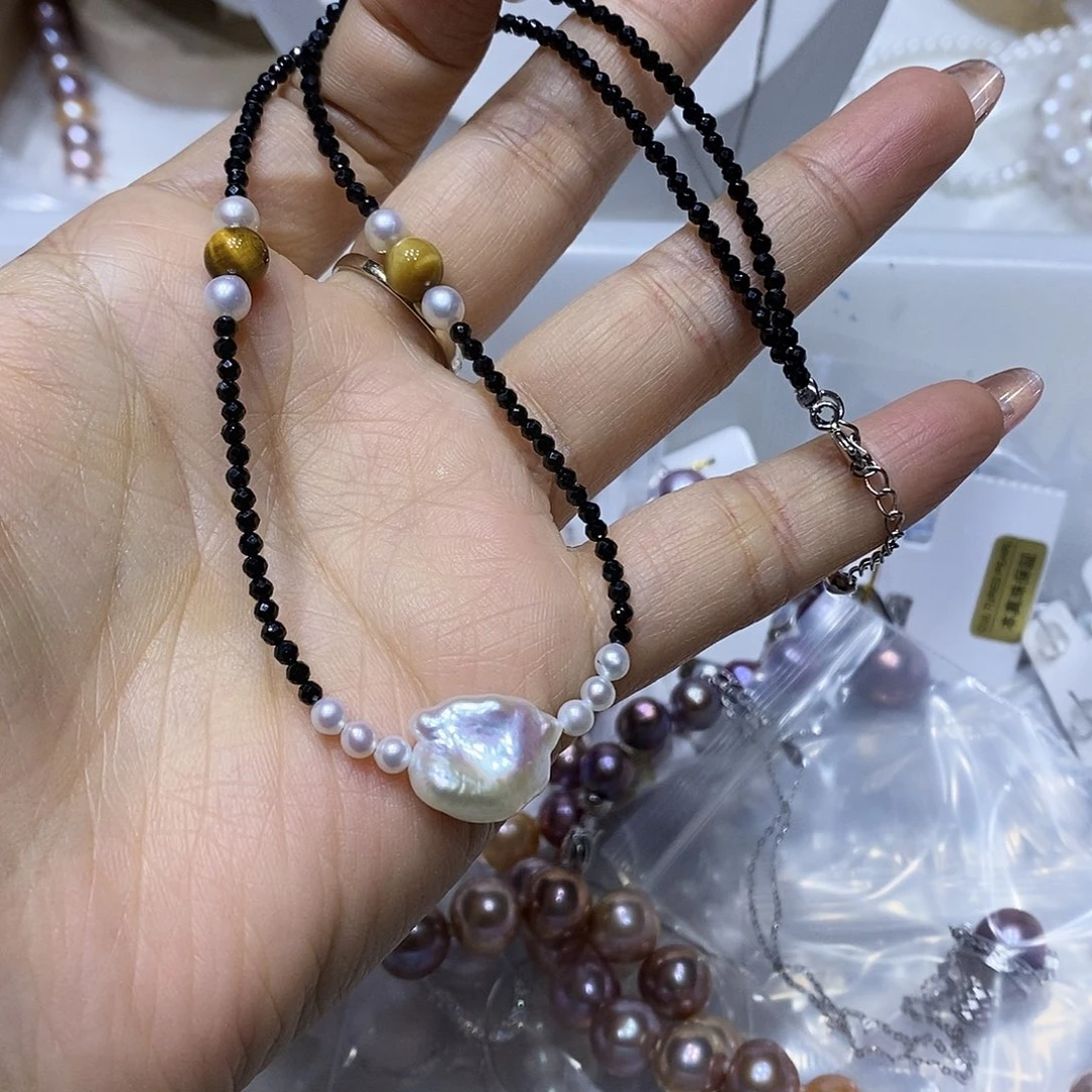 淡水珍珠耳钉未镶嵌