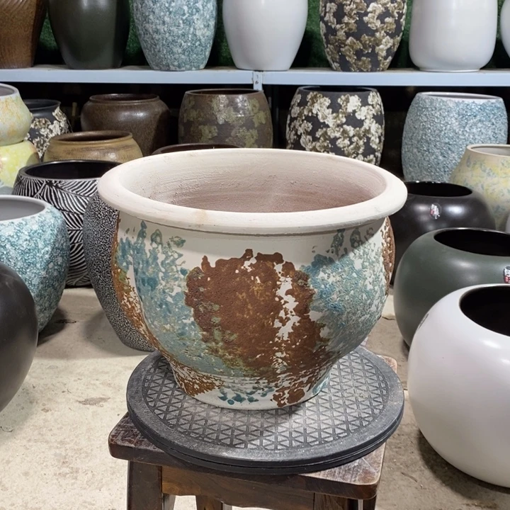 花盆口27高23～～～～