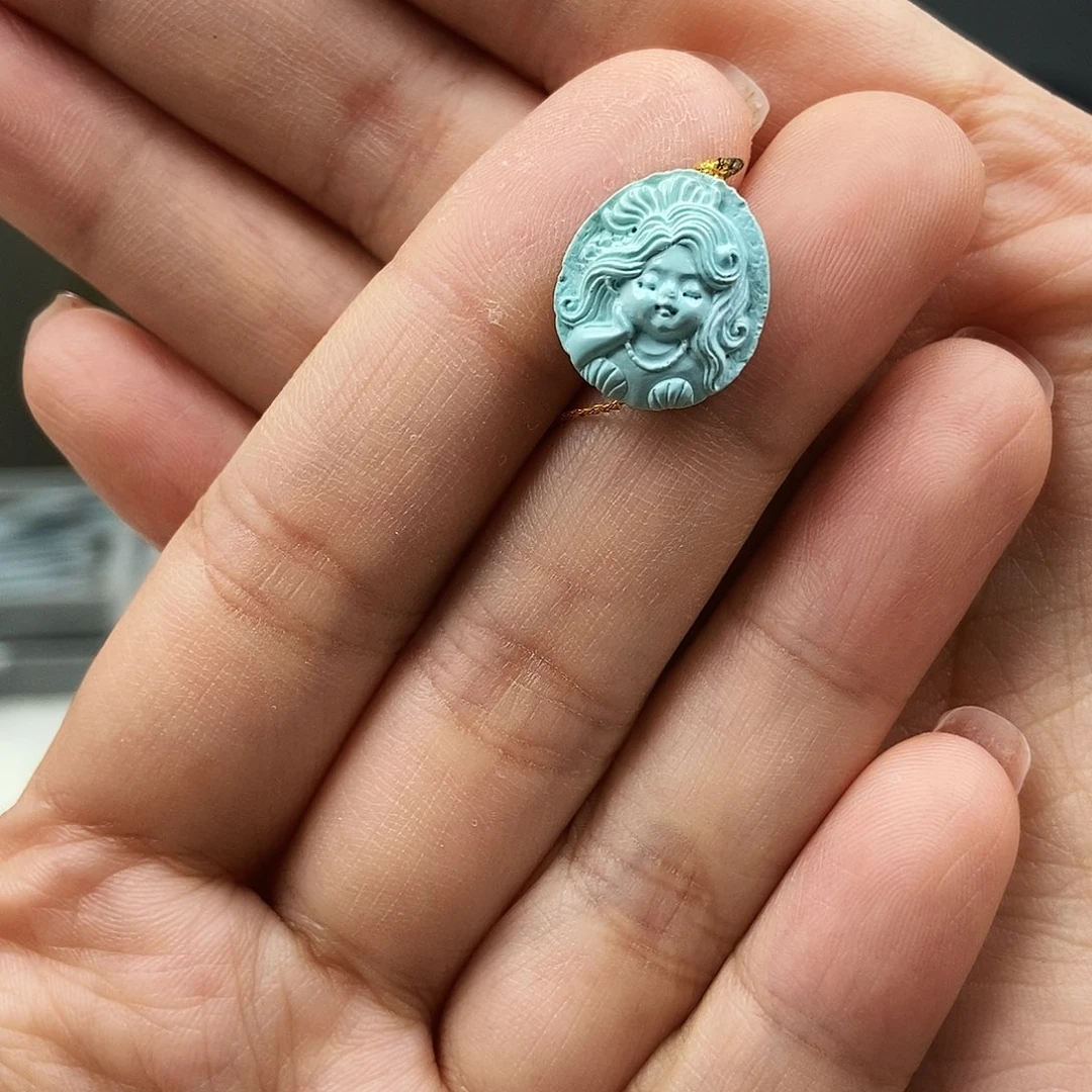 未镶嵌绿松石珠宝奇石