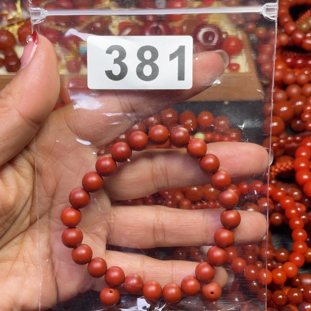 南红玛瑙手链未镶嵌幽***子