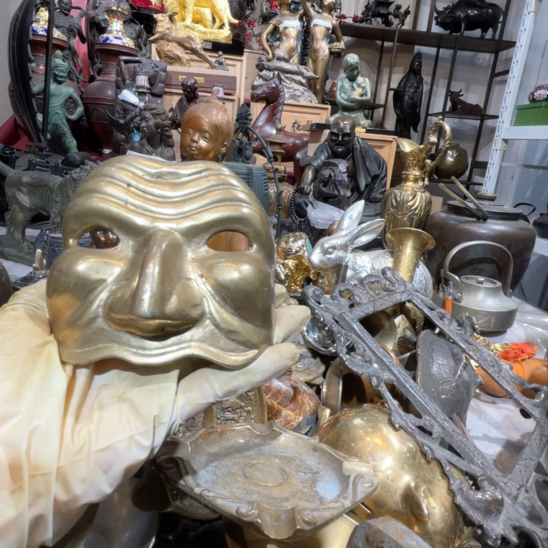 大阪回流铜器摆件93