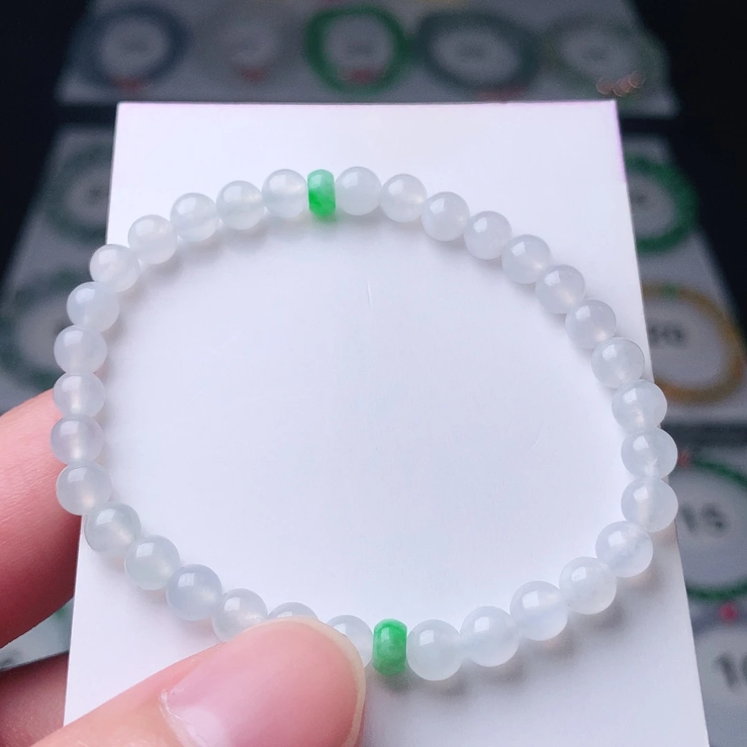 翡翠未镶嵌手链翡翠