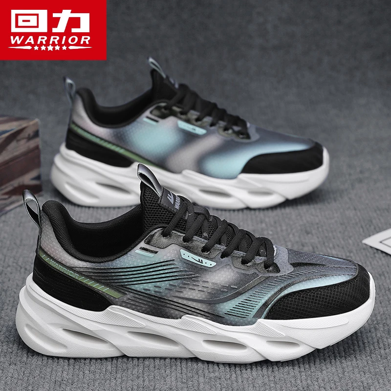 回力男鞋秋季爆款透气舒适潮流百搭厚底缓震运动鞋男款休闲跑步鞋