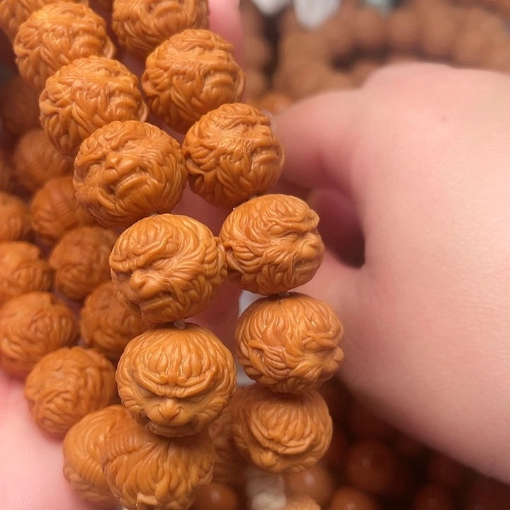 猴头核桃手串长*黑