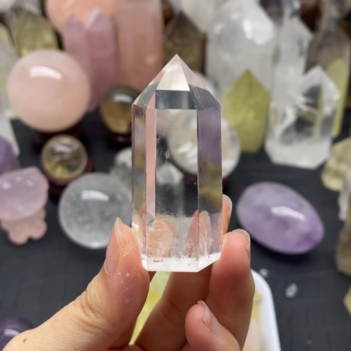 2未镶嵌水晶蓝针白水