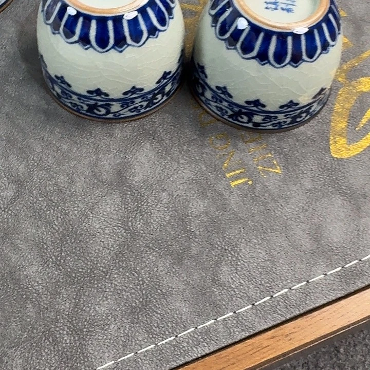 陶泥宝相小客杯拍一发二微瑕