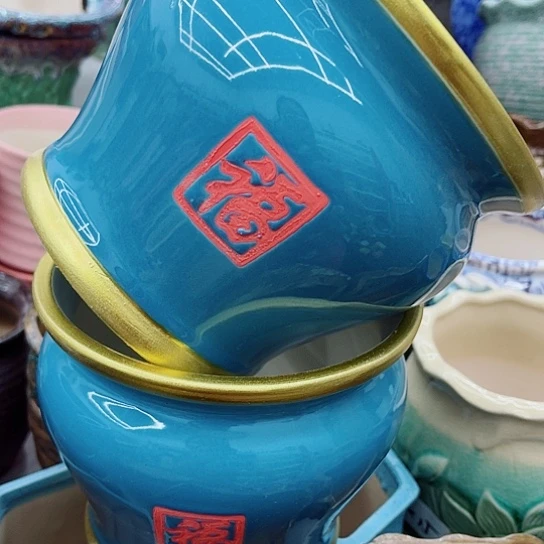 多肉绿植陶瓷花盆