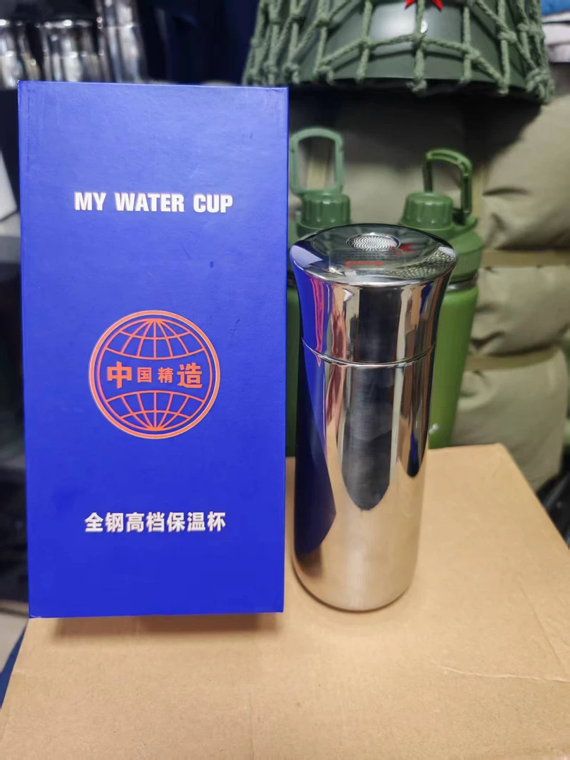 新款316陶瓷抗菌内胆保温杯便携车载商务茶杯男女大容量全钢水杯