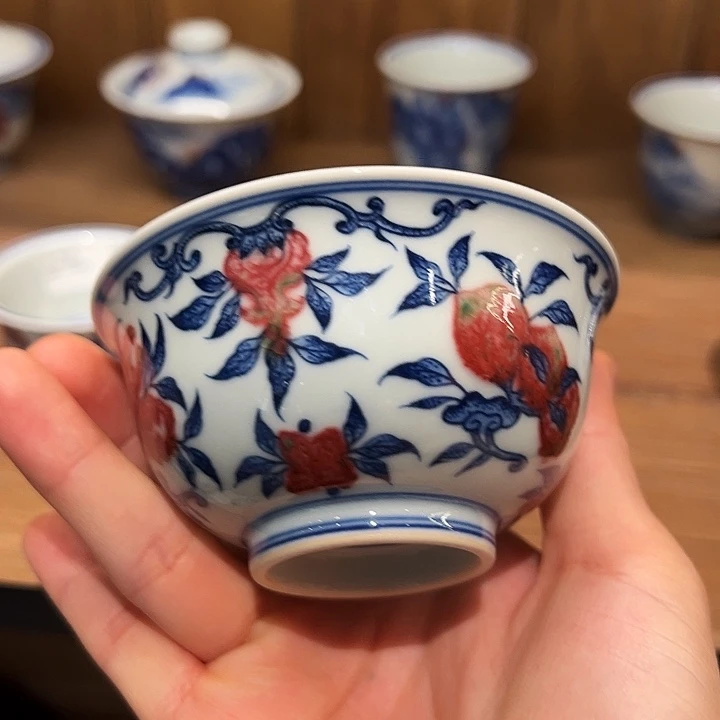臻玉古坊原矿孔雀石釉里红