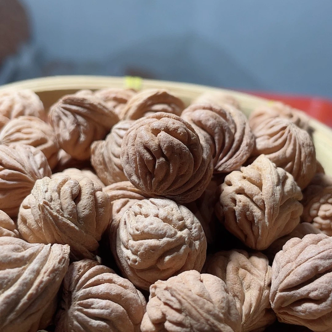 桃核手串疙瘩豹子头散核无孔不挑一斤18/19