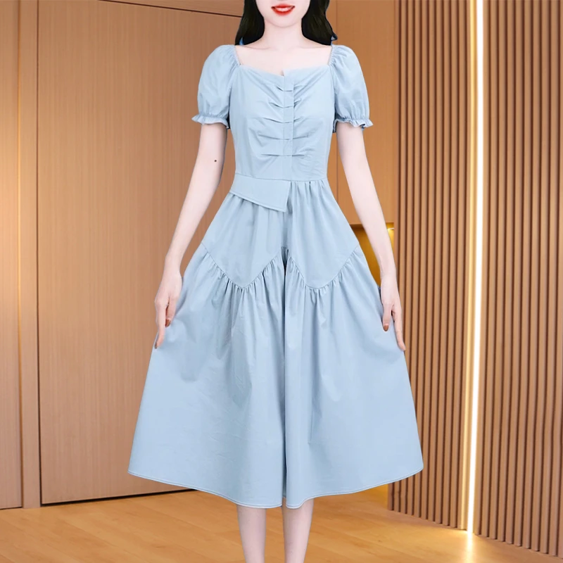 优雅新款气质时尚减龄连衣裙26702-ZDY