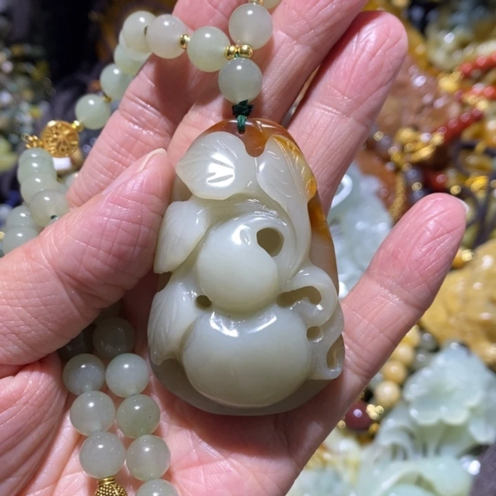岫玉岫玉吊坠未镶嵌