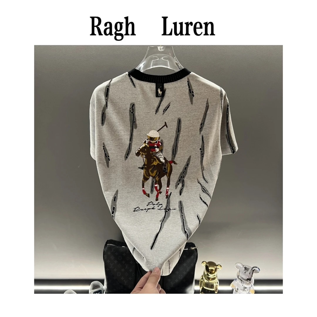 到手忍不住喊哇噻的品质 轻奢亲肤细腻质感短袖T恤Alan  L226