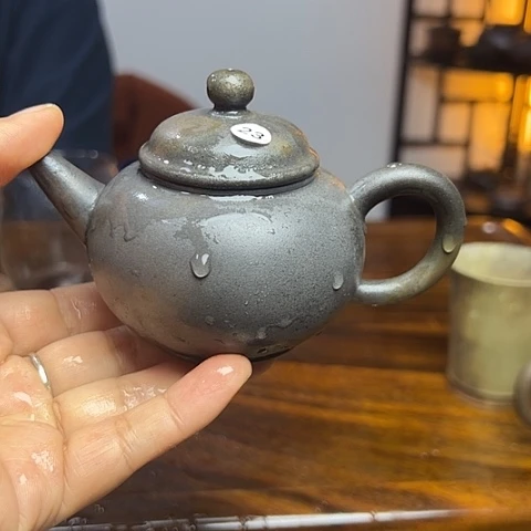 戬谷龙窑柴烧茶壶23