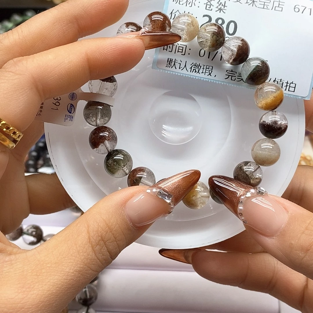 水晶手串未镶嵌34789007558