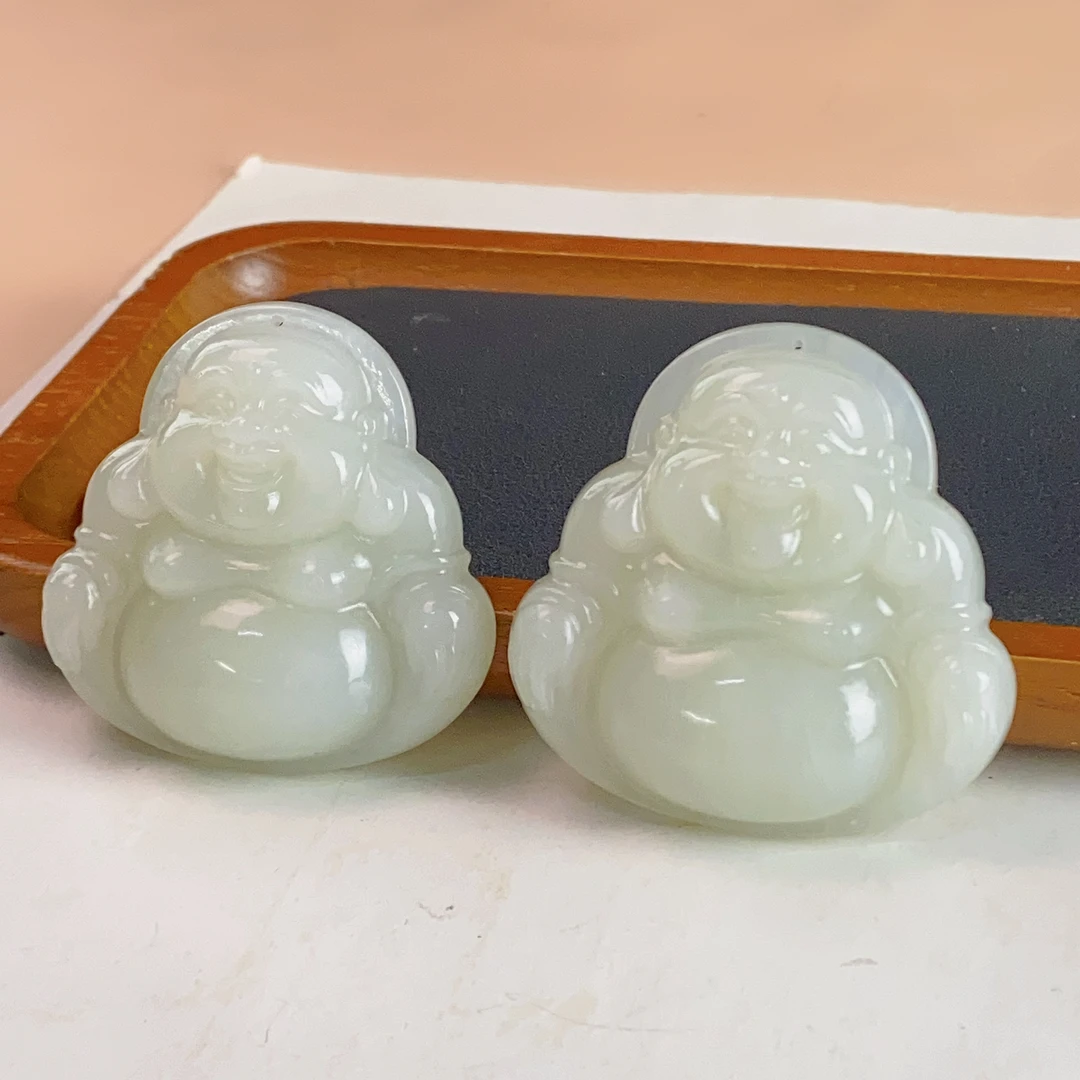 2888/ZY888-913 精美精雕和田玉佛公吊坠/多样性发/一件