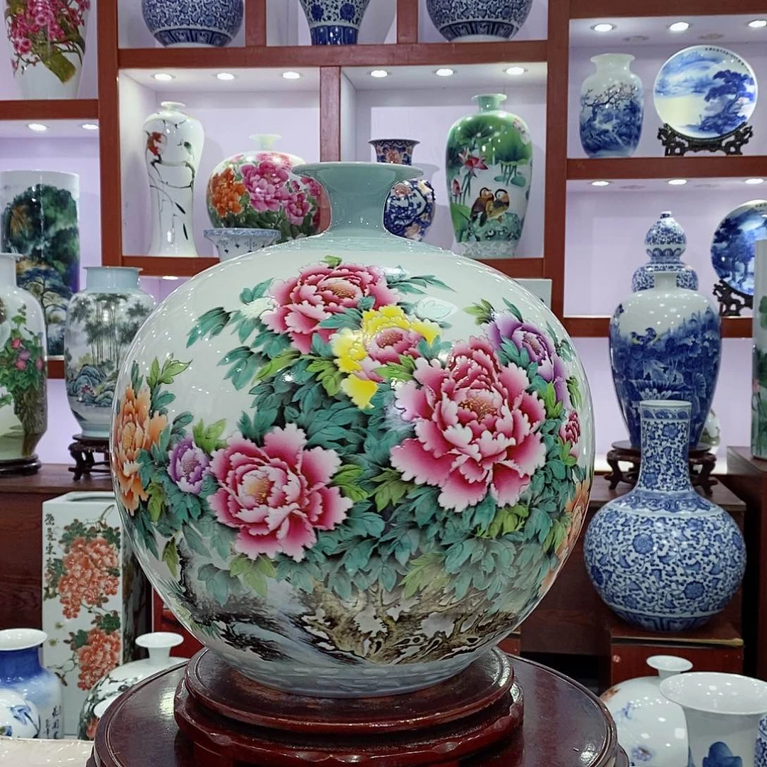 瓷片归*景德镇手工手绘