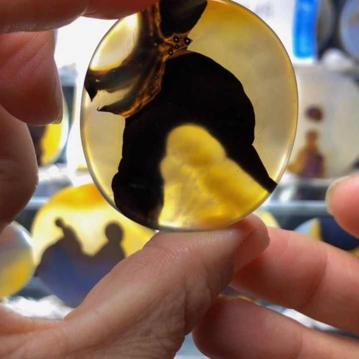 合金玛瑙/玉髓珠宝奇石10