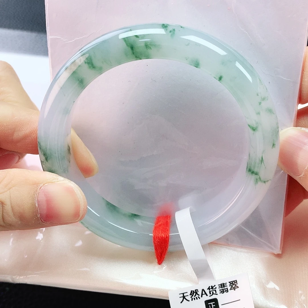 未镶嵌手镯翡翠54圈
