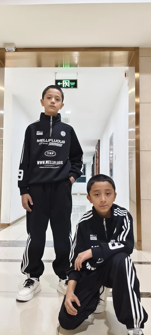 2025年新款男女同款童运动两件套