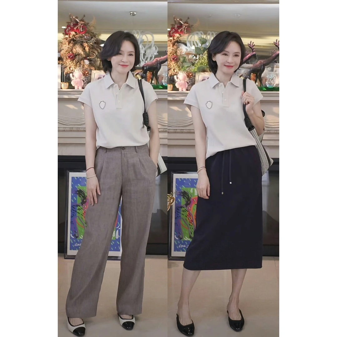 我是摩羯 BC风Polo衫 130支桑蚕丝凉感纤维长绒棉珠地网眼夏上衣