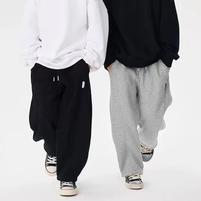 小静折扣~N1600P 秋冬加绒加厚中大童休闲卫裤（按身高拍大一码）