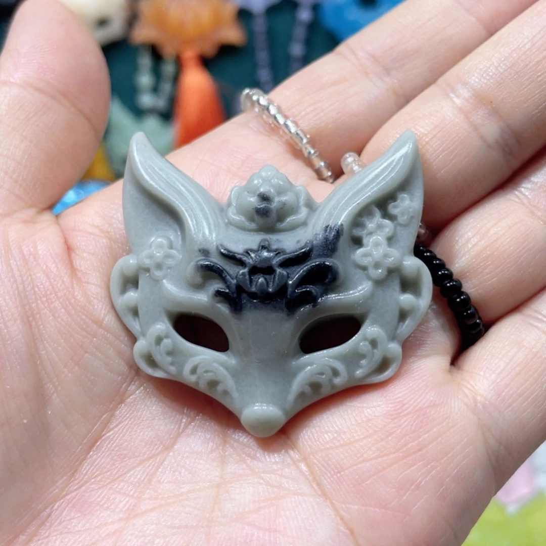 【闪购商品】未镶嵌岫玉颈饰36项链