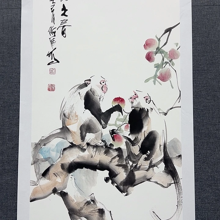 国画书画作品多次