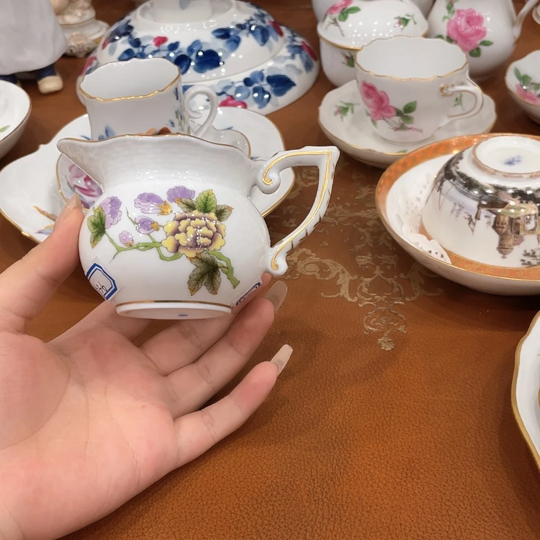 瓷片中古一等小奶壶