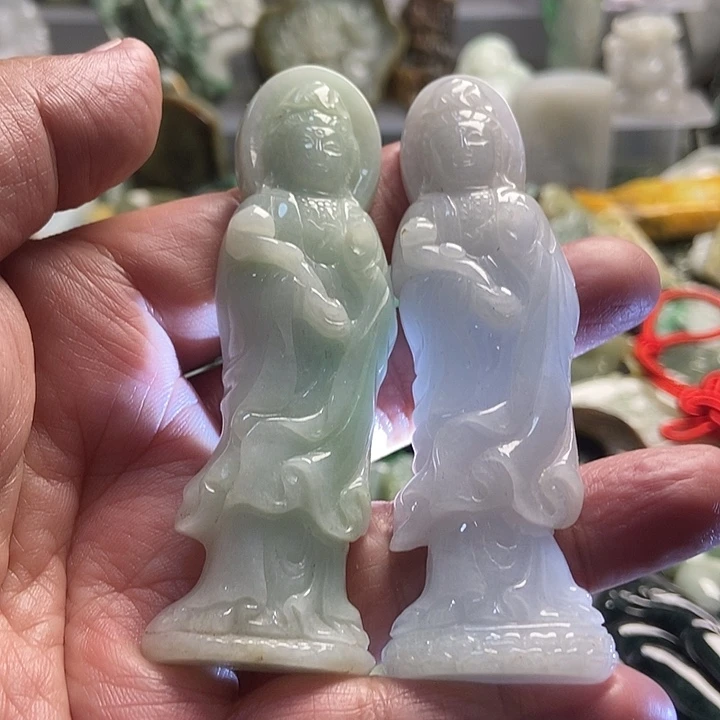 翡翠未镶嵌吊坠(不含链)回***田