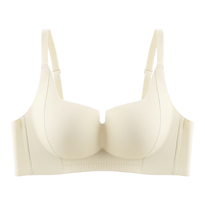【文胸】A35春夏新品W型软支撑无痕内衣上薄下厚聚拢饱满小胸显大