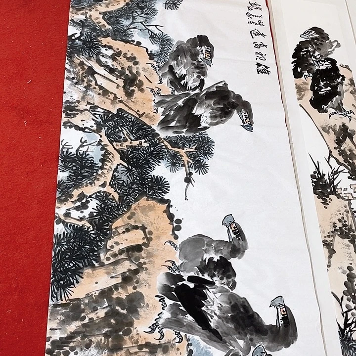 国画张圣敏先生纯手绘作品