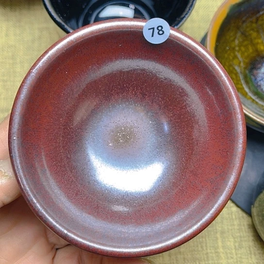 茶盏?***乐龙窑柴烧北宋厚唇杯9口径