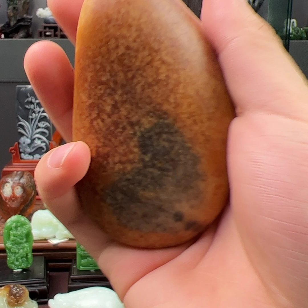 和田玉未镶嵌摆件