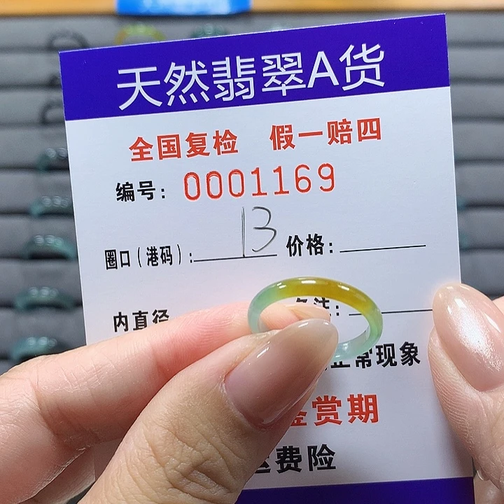 未镶嵌戒圈翡翠_1169