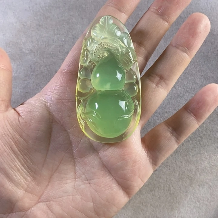 未镶嵌岫玉挂件吊坠