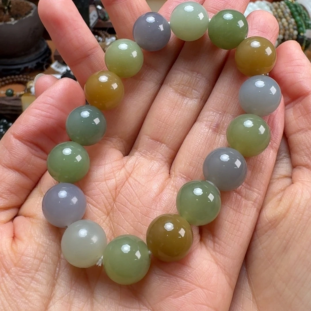 和田玉（糖玉）未镶嵌手链