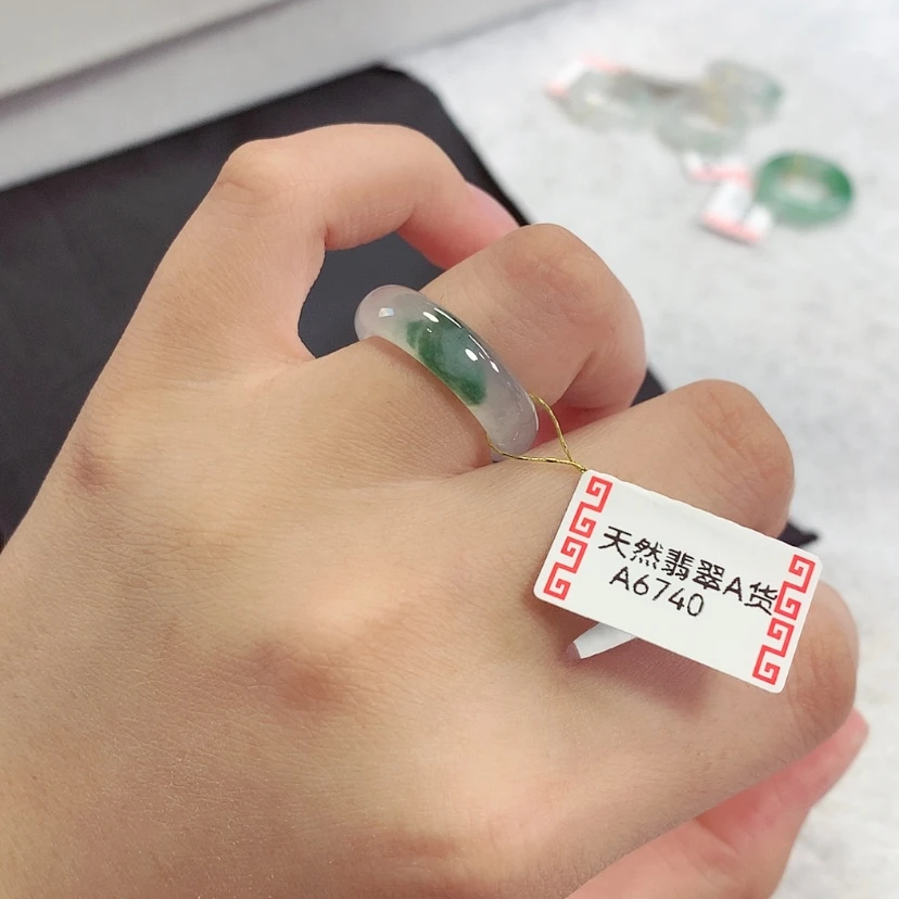 【闪购商品】未镶嵌戒指翡翠12号