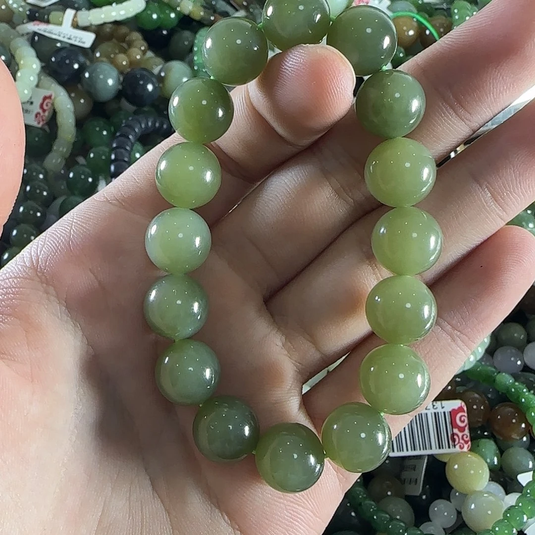 和田玉手链未镶嵌31