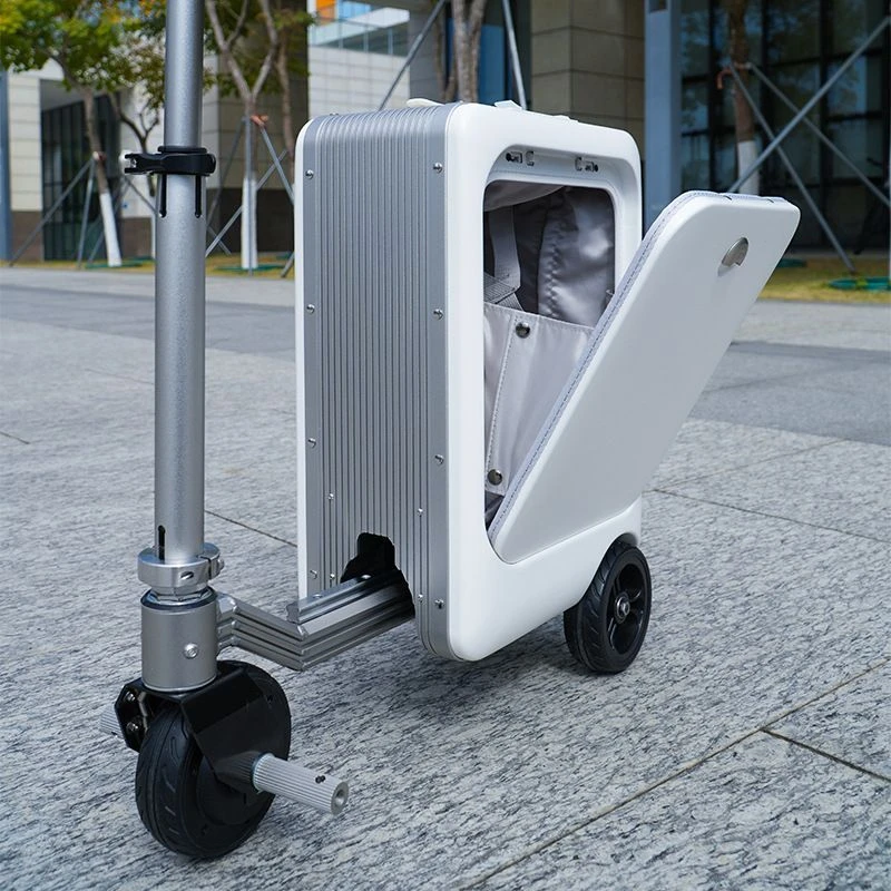 小米有品电动行李箱骑代步车旅行箱电动骑行20寸可登机智能锂电池